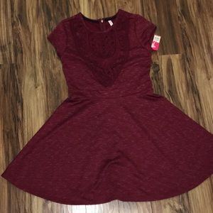 Maroon dress
